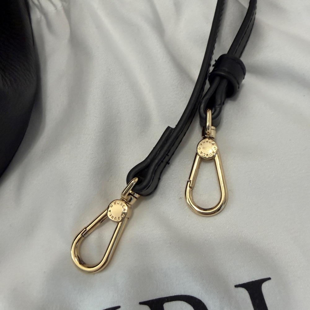 Furla Black Crossbody Bag with silver hardware - Picture 7 of 7